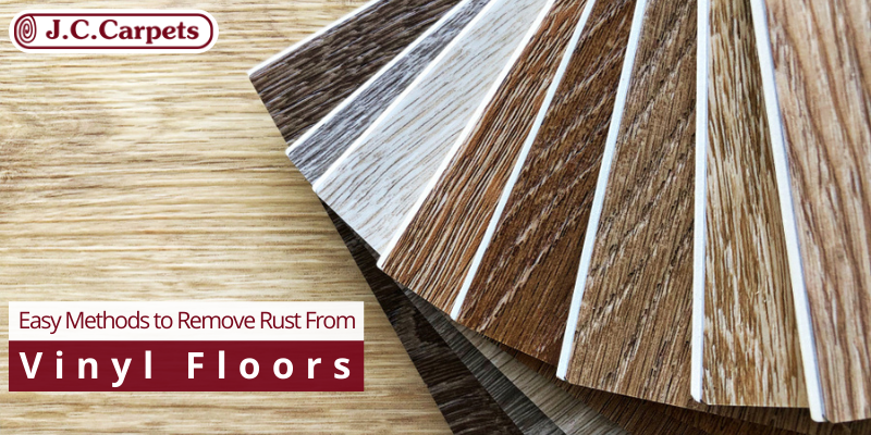 Easy Methods to Remove Rust from Vinyl Floors